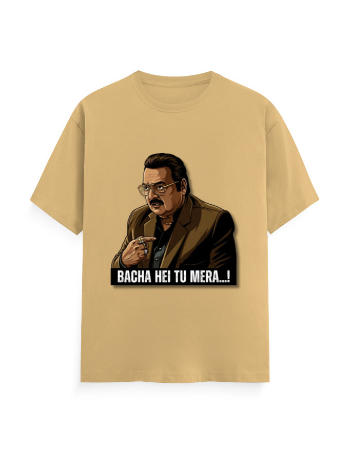 Unisex Crew T-Shirt - Dhurandhar (E) Beige GlowZonePrints