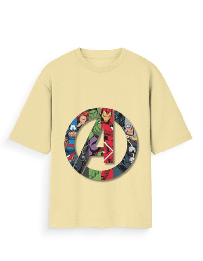 Unisex Standard T-Shirt - Avengers Beige GlowZonePrints