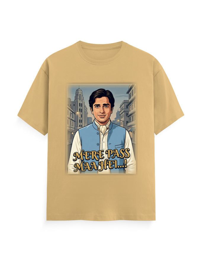 Unisex Classic Crew T-Shirt - Deewar1975 Beige GlowZonePrints