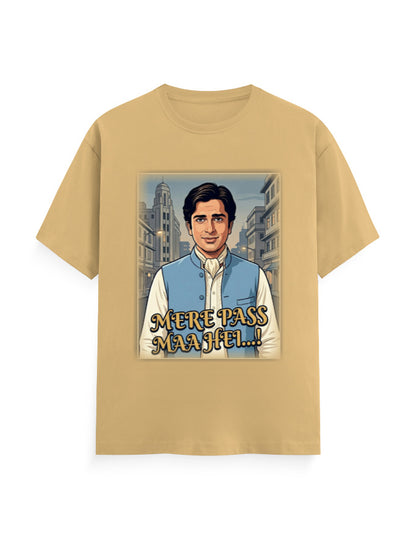 Unisex Classic Crew T-Shirt - Deewar1975 Beige GlowZonePrints