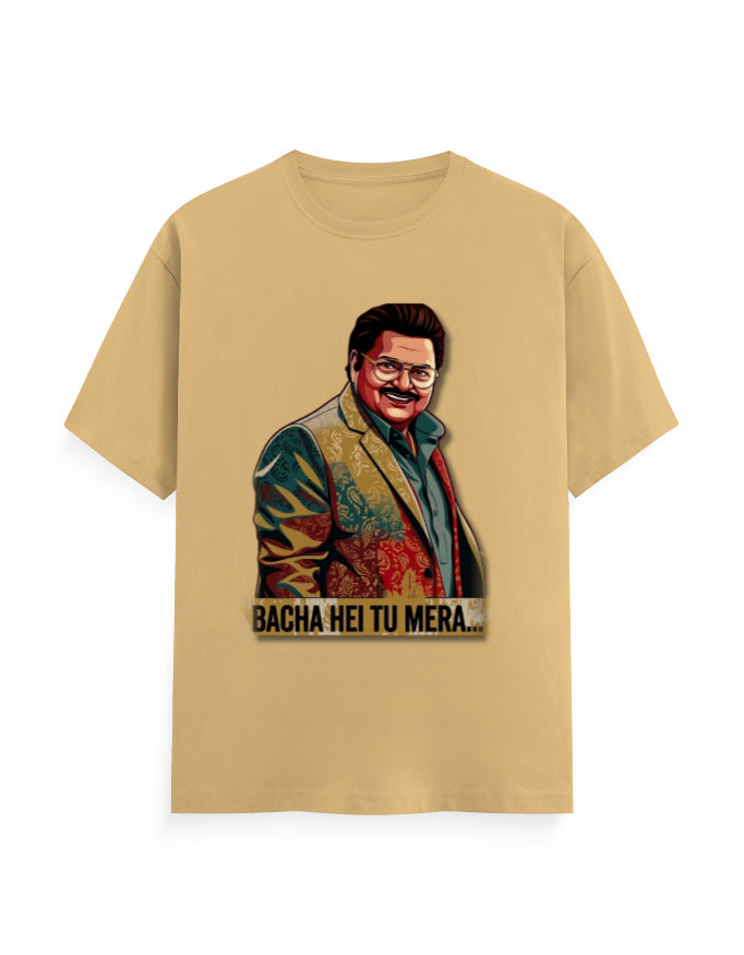 Unisex Crew T-Shirt – Dhurandhar (F) Beige GlowZonePrints