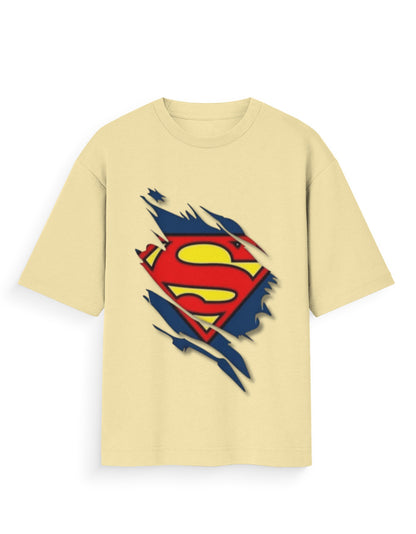 Unisex Standard T-Shirt - Superman Beige GlowZonePrints