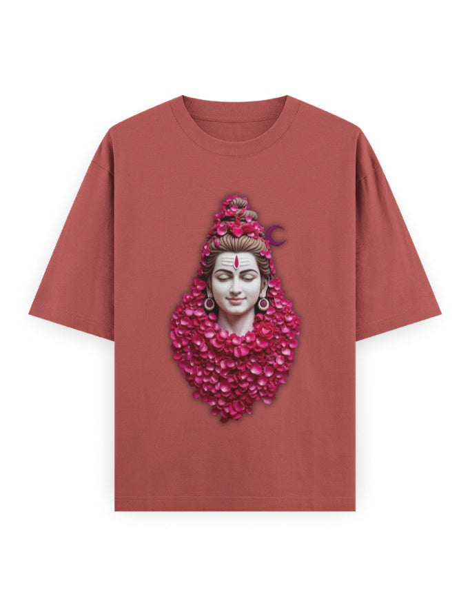 Mythic Warrior Oversized T-Shirt | GS01 Coral GlowZonePrints