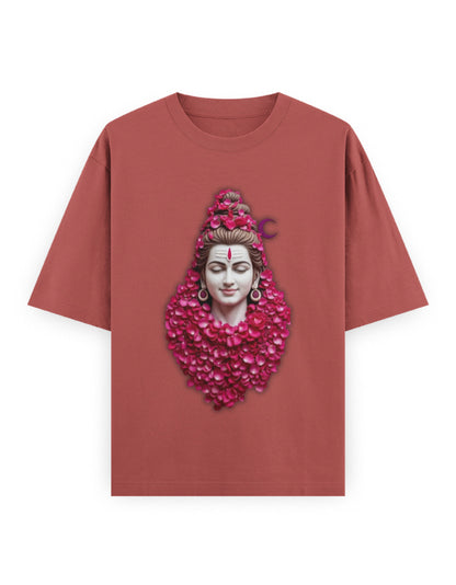 Mythic Warrior Oversized T-Shirt | GS01 Coral GlowZonePrints