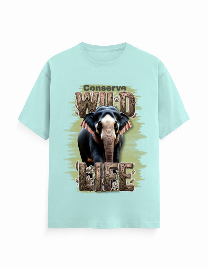 Unisex Classic Crew T-Shirt – Conserve Wild Life GlowZonePrints