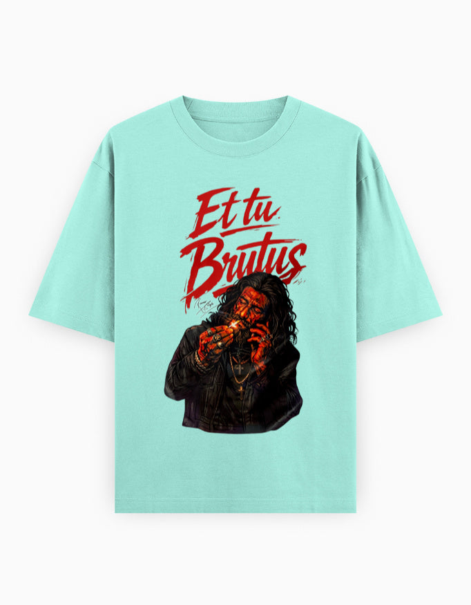 Unisex Oversized Classic T-Shirt – Dhurandhar - Limited Edition Mint GlowZonePrints