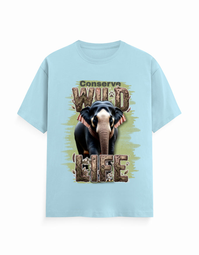 Unisex Classic Crew T-Shirt – Conserve Wild Life GlowZonePrints