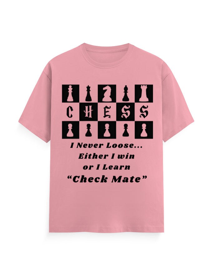 Unisex Classic Crew T-Shirt – Chess (Black Edition) Flamingo GlowZonePrints