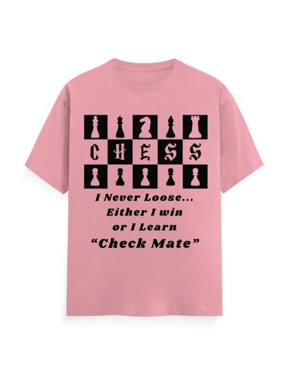 Unisex Classic Crew T-Shirt – Chess (Black Edition) Flamingo GlowZonePrints