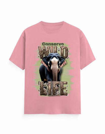 Unisex Classic Crew T-Shirt – Conserve Wild Life GlowZonePrints