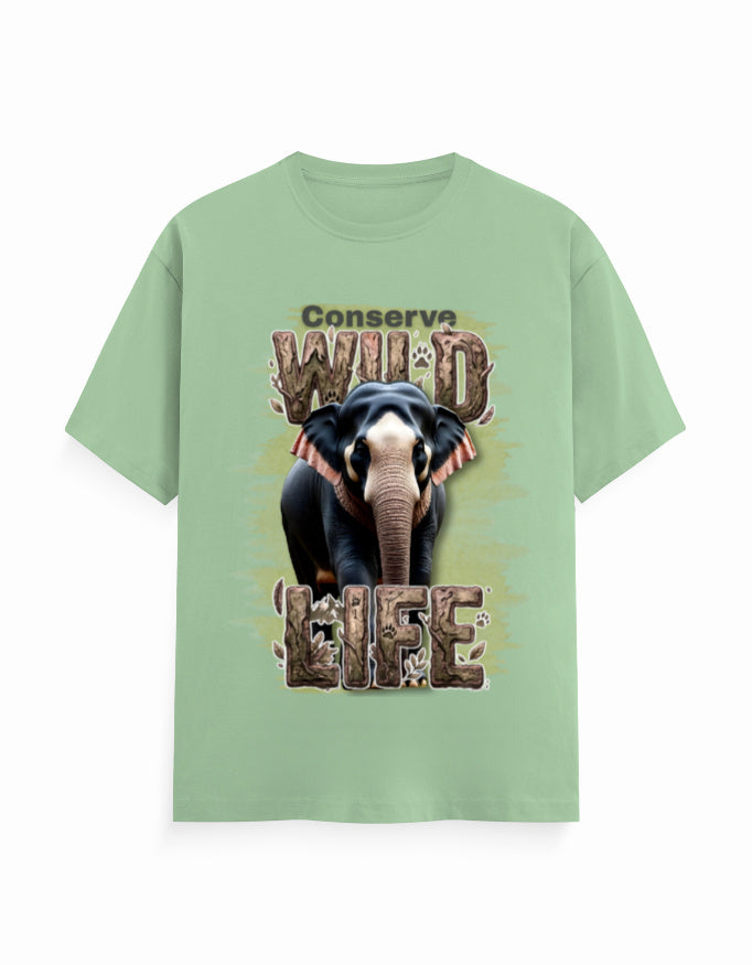 Unisex Classic Crew T-Shirt – Conserve Wild Life GlowZonePrints