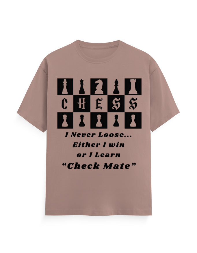 Unisex Classic Crew T-Shirt – Chess (Black Edition) Mushroom GlowZonePrints