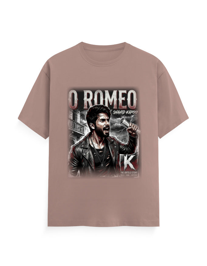 Unisex Classic Crew T-Shirt - O Romeo-Retro Mushroom GlowZonePrints