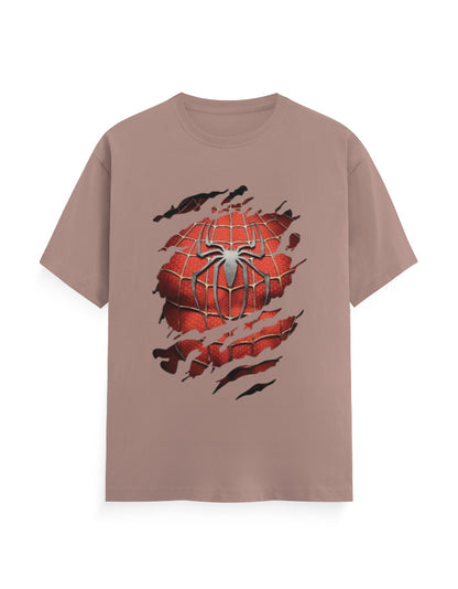 Spiderman Unisex T-Shirt Mushroom GlowZonePrints