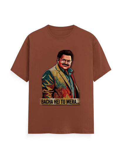 Unisex Crew T-Shirt – Dhurandhar (F) Copper GlowZonePrints