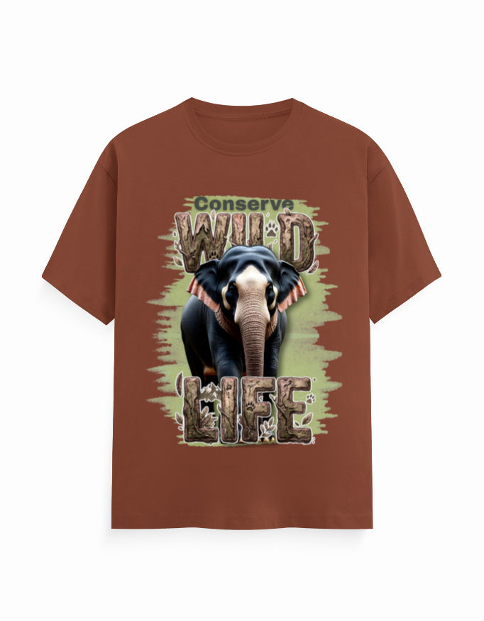 Unisex Classic Crew T-Shirt – Conserve Wild Life GlowZonePrints