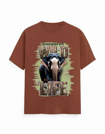 Unisex Classic Crew T-Shirt – Conserve Wild Life GlowZonePrints