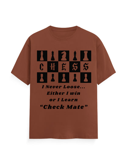 Unisex Classic Crew T-Shirt – Chess (Black Edition) Copper GlowZonePrints