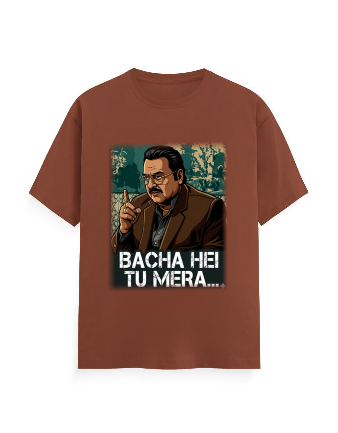 Unisex Crew T-Shirt – Dhurandhar (H) Copper GlowZonePrints