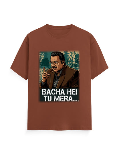 Unisex Crew T-Shirt – Dhurandhar (H) Copper GlowZonePrints