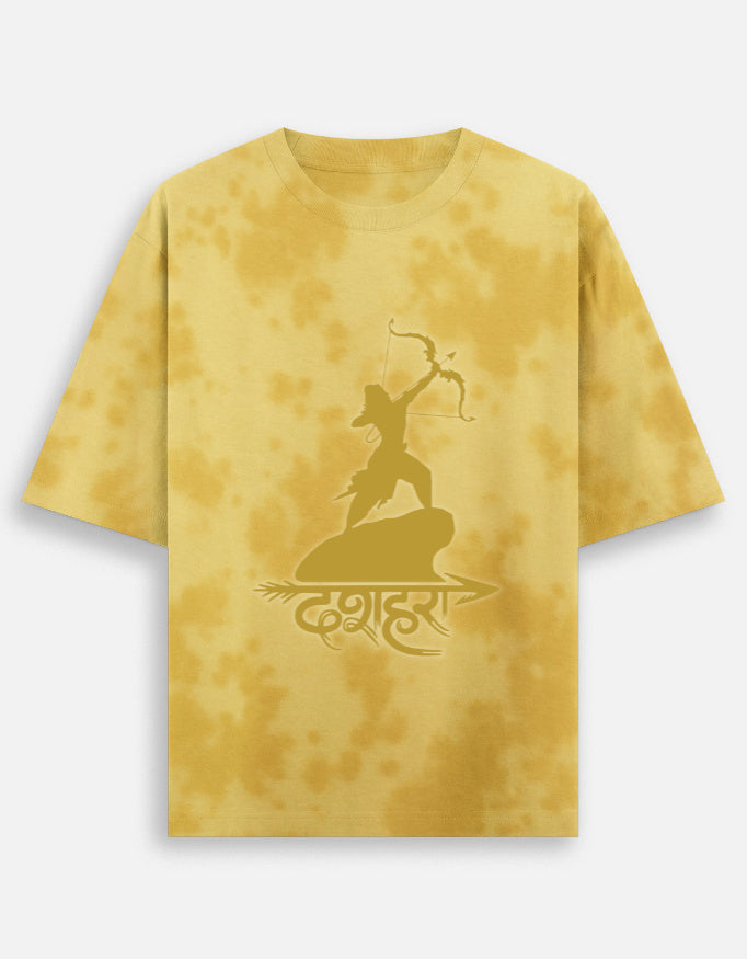 Happy Dasara T Shirt Yellow Generic