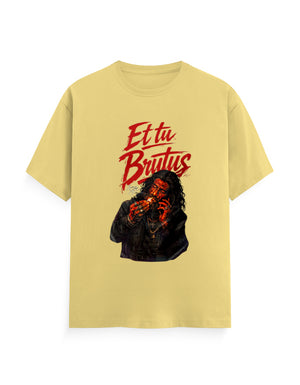 Unisex Classic Crew T-Shirt – Dhurandhar - Limited Edition Yellow GlowZonePrints