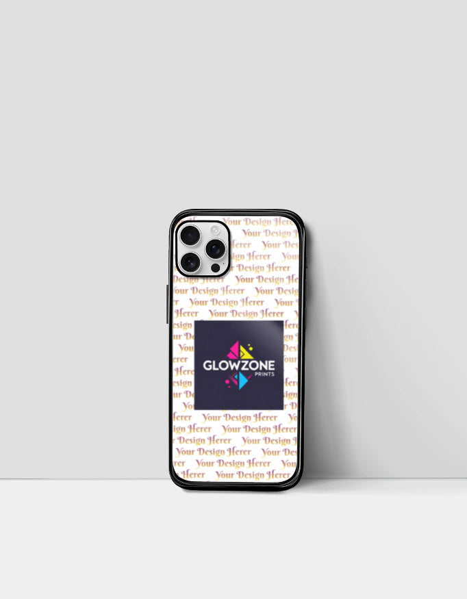 IPhone Glass Case (Custom Print) Custom 12 Pro GlowZonePrints