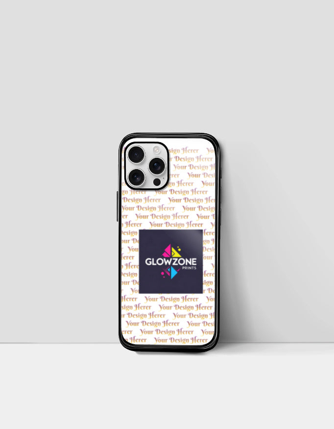 IPhone Glass Case (Custom Print) Custom 12 Pro max GlowZonePrints