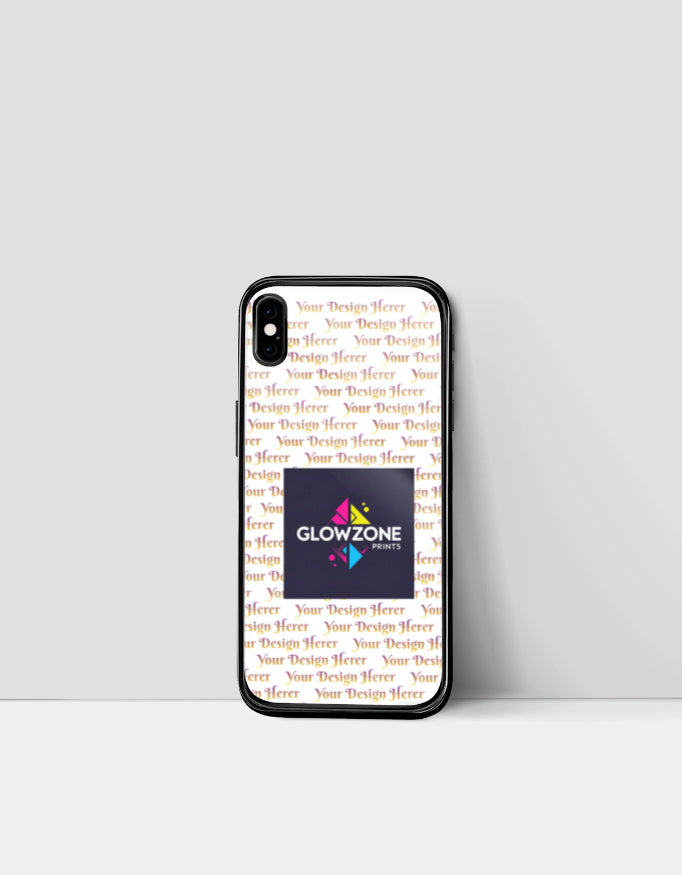 IPhone Glass Case (Custom Print) Custom XS Max GlowZonePrints