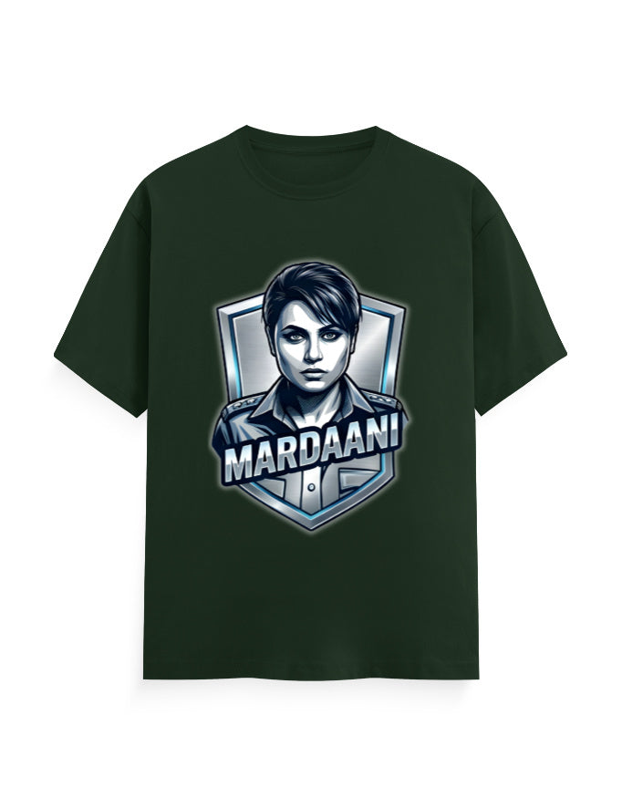 Unisex Crew T-Shirt - Mardani Bottle Green GlowZonePrints