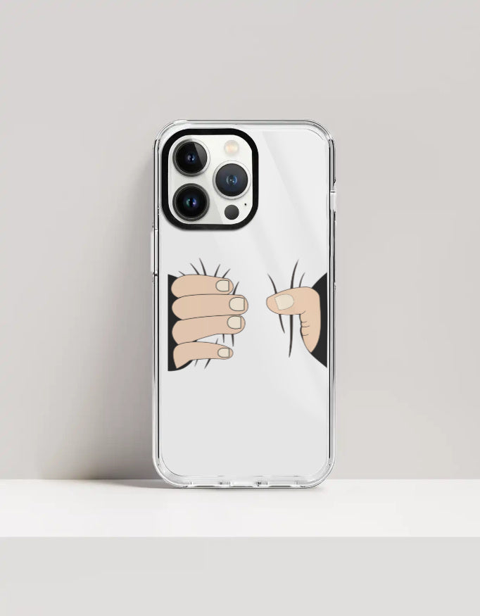 iPhone Hard Clear Case (Custom Print) Custom 13 Pro Max GlowZonePrints