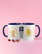 Color Coffee Mug | 325ml (Custom Print) Custom Dark Blue GlowZonePrints