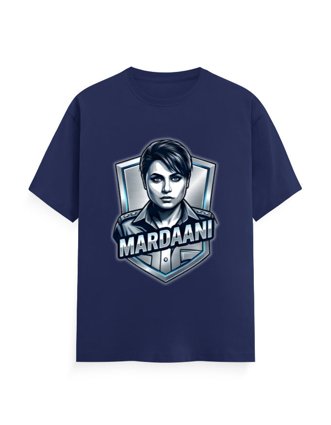 Unisex Crew T-Shirt - Mardani Royal Blue GlowZonePrints