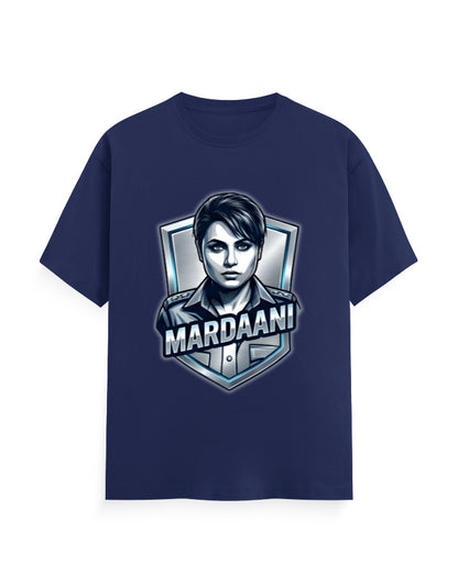 Unisex Crew T-Shirt - Mardani Royal Blue GlowZonePrints
