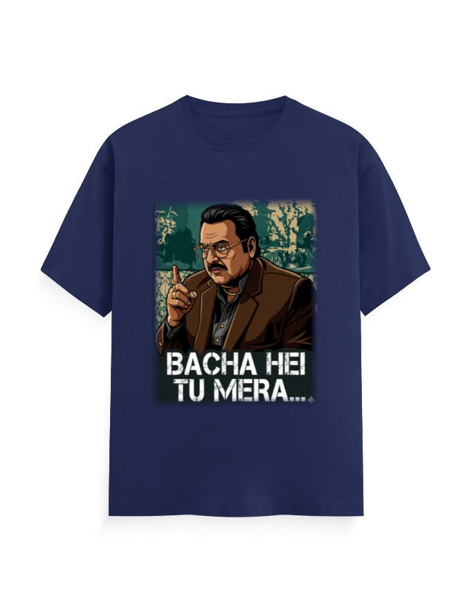 Unisex Crew T-Shirt – Dhurandhar (H) Royal Blue GlowZonePrints