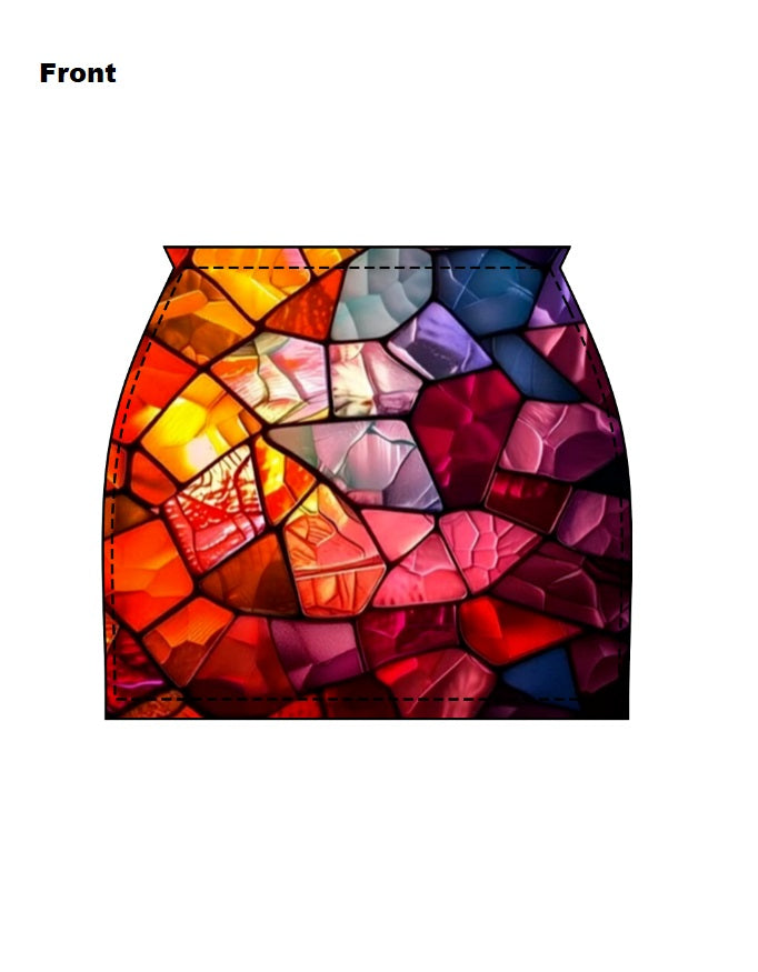 Women's AOP Mini Skirt – NeoColorFull Effect
