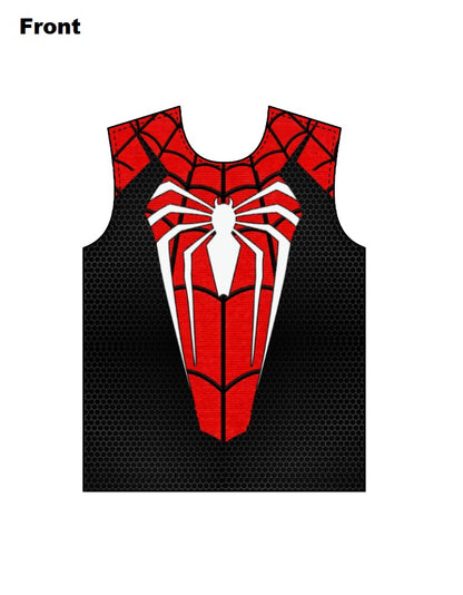 AOP Men's Full Sleeve Tee – Spider Hero Edition GlowZonePrints