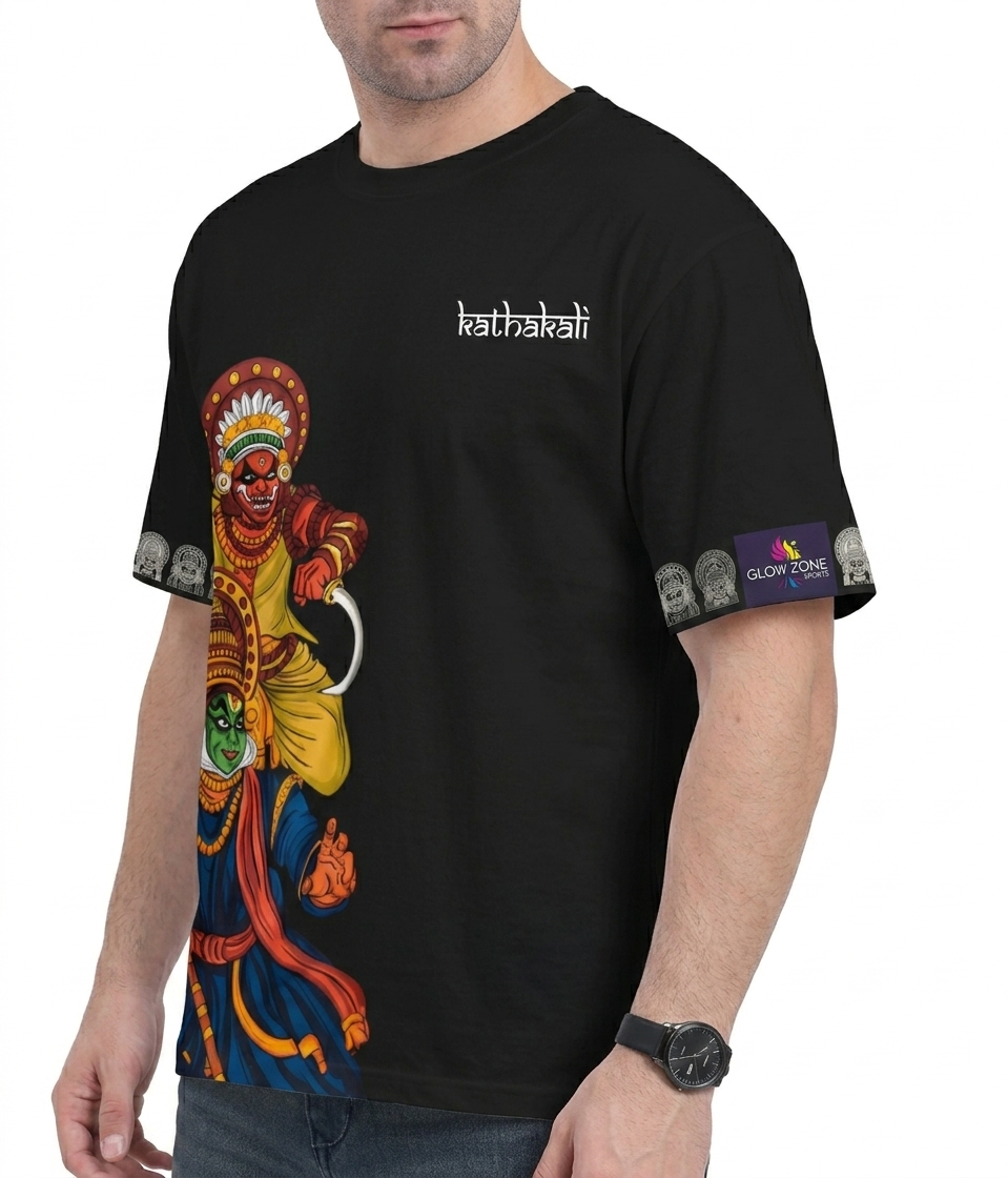 Unisex AOP Oversized Tee GlowZonePrints