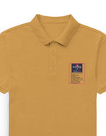 Men's Premium Polo | MP25 (Custom Print) Mustard Yellow GlowZonePrints