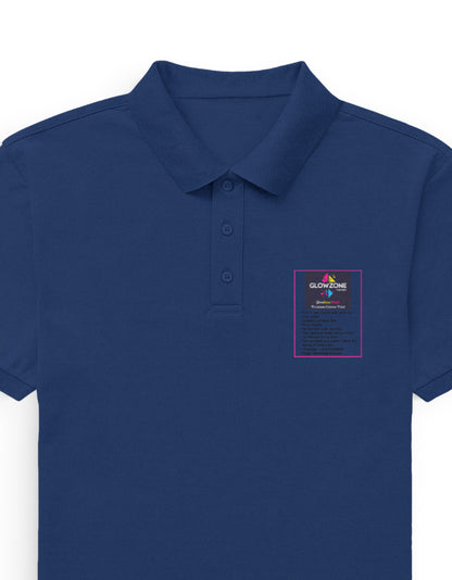 Men's Premium Polo | MP25 (Custom Print) Royal Blue GlowZonePrints