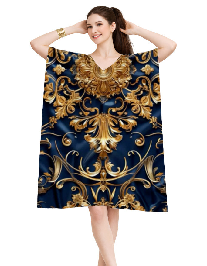 AOP Female Kaftan Design1 Free Size GlowZonePrints