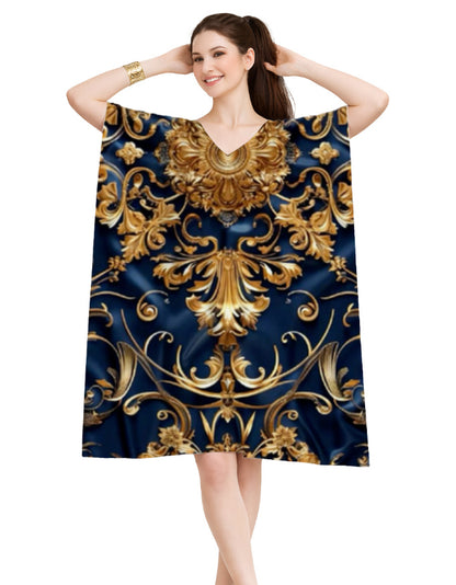 AOP Female Kaftan Design1 Free Size GlowZonePrints