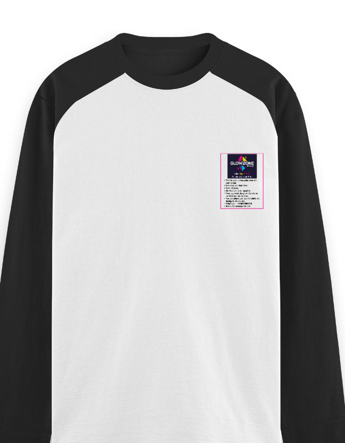 Unisex Raglan T-Shirt | UR37 (Custom Print) GlowZonePrints