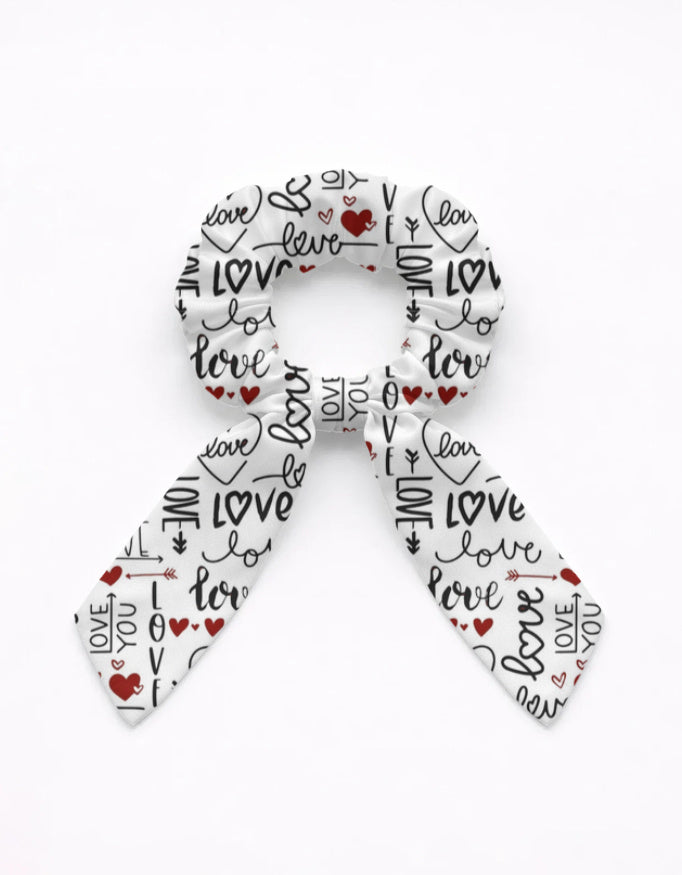 Female AOP Bow Scrunchies (Custom Print) Custom Standard GlowZonePrints