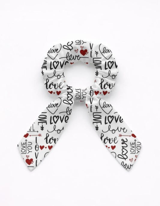 Female AOP Bow Scrunchies (Custom Print) Custom Standard GlowZonePrints