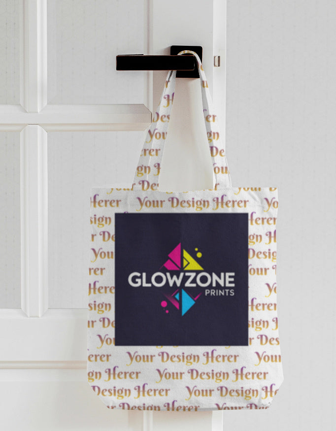 AOP Totebag Zipper (Custom Print) Custom Standard GlowZonePrints