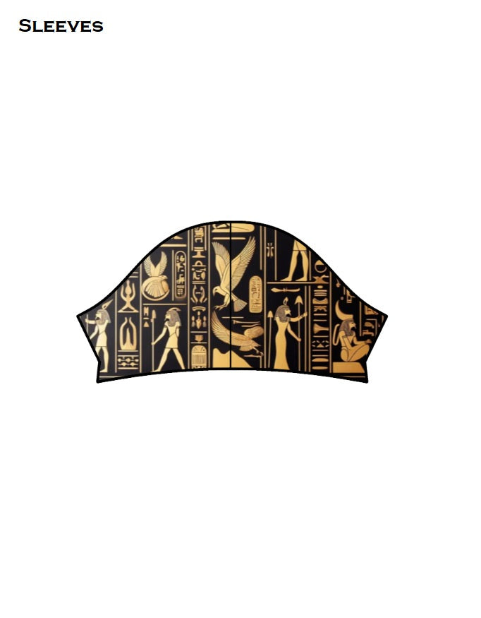 Egyptian Queen AOP (All Over Print) Crop Top GlowZonePrints