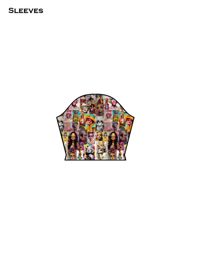 Collage Photo AOP T-Shirt Dress GlowZonePrints