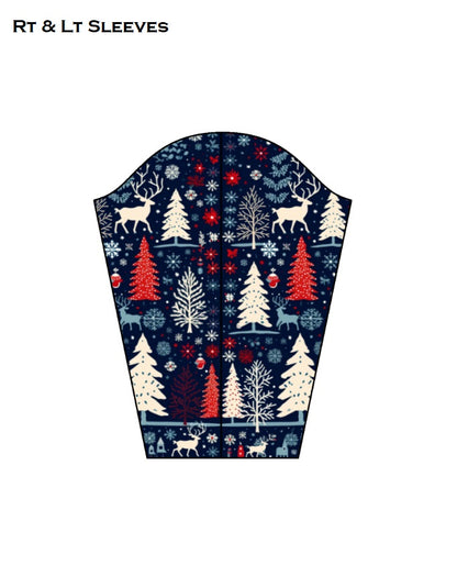 Reindeer Unisex AOP (All Over Print) Sweatshirt GlowZonePrints