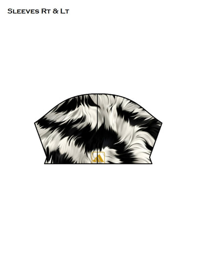 Unisex AOP Oversized Tee – Zebra Fur Pattern GlowZonePrints